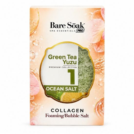 Picture of BARE SOAK COLLAGEN FOAMING 4 STEPS GREEN TEA YUZU SINGLE