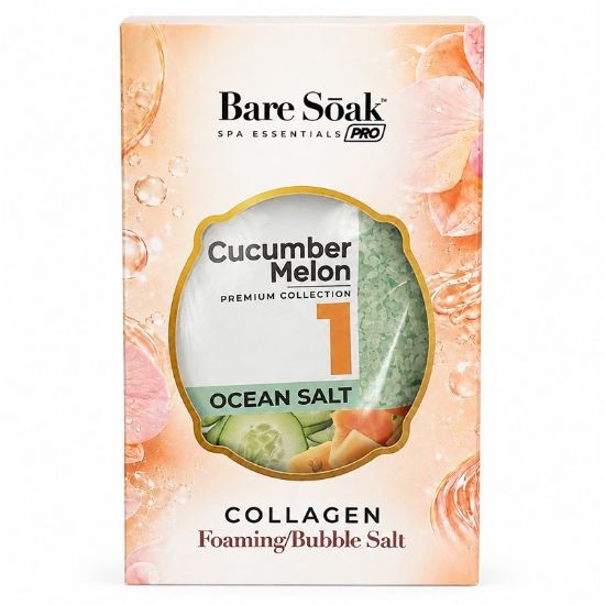 Picture of BARE SOAK COLLAGEN FOAMING 4 STEPS CUCUMBER MELON SINGLE