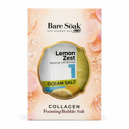 Picture of BARE SOAK COLLAGEN FOAMING 4 STEPS LEMON ZEST SINGLE
