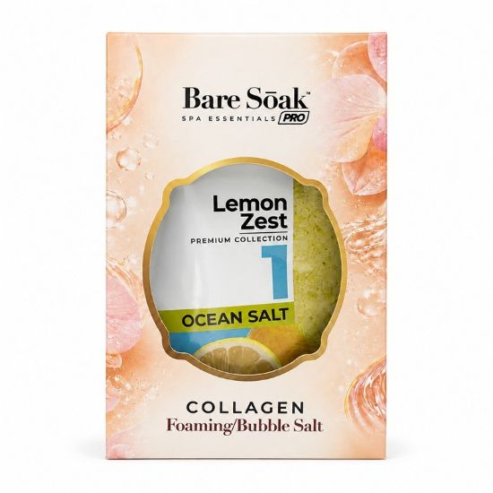 Picture of BARE SOAK COLLAGEN FOAMING 4 STEPS LEMON ZEST SINGLE