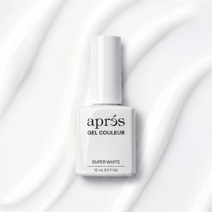 Picture of APRES GEL COULEUR SUPER WHITE, 15ML (HEMA/TPO-FREE)
