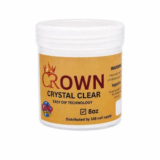 Picture of CROWN CRYSTAL CLEAR DIP ONLY 8OZ