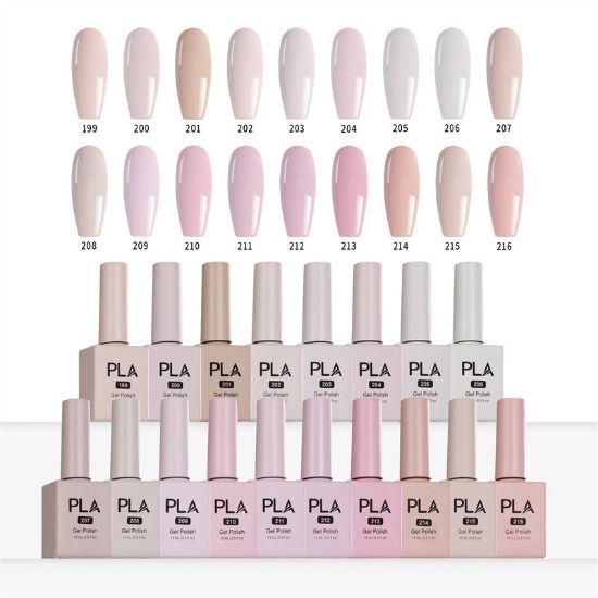 Picture of PLA FULL COLLECTION FASHIONABLY LIGHT 18 COLORS - GEL