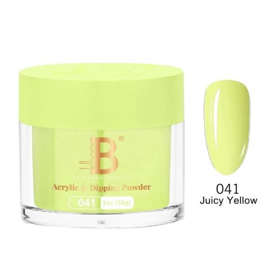Picture of BILLIONAIRE IMPERIAL COLLECTION ACRYLIC & DIPPING POWDER IC-041 JUICY YELLOW