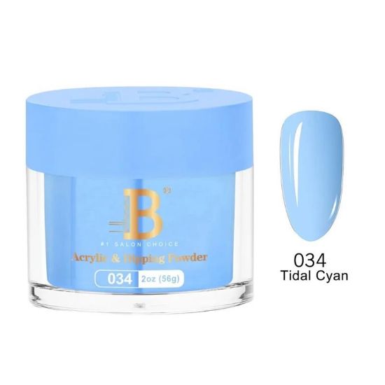Picture of BILLIONAIRE IMPERIAL COLLECTION ACRYLIC & DIPPING POWDER IC-034 TIDAL CYAN