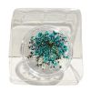 Picture of TEAL BLUE DRIED FLOWERS 05