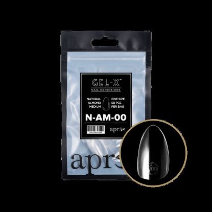 Picture of APRES GEL-X® NATURAL ALMOND MEDIUM REFILL BAG -00