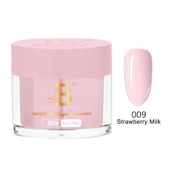 Picture of BILLIONAIRE IMPERIAL COLLECTION ACRYLIC & DIPPING POWDER IC-009 STRAWBERRY MILK