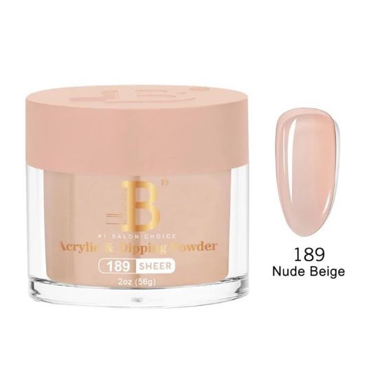 Picture of BILLIONAIRE IMPERIAL COLLECTION ACRYLIC & DIPPING POWDER IC-189 NUDE BEIGE