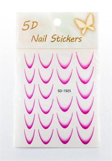Picture of 5D NAIL ART STICKER FRENCH - SD - 1925