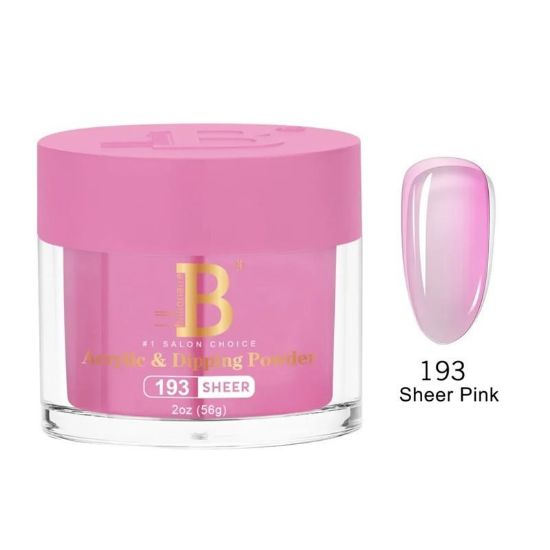 Picture of BILLIONAIRE IMPERIAL COLLECTION ACRYLIC & DIPPING POWDER IC-193 SHEER PINK