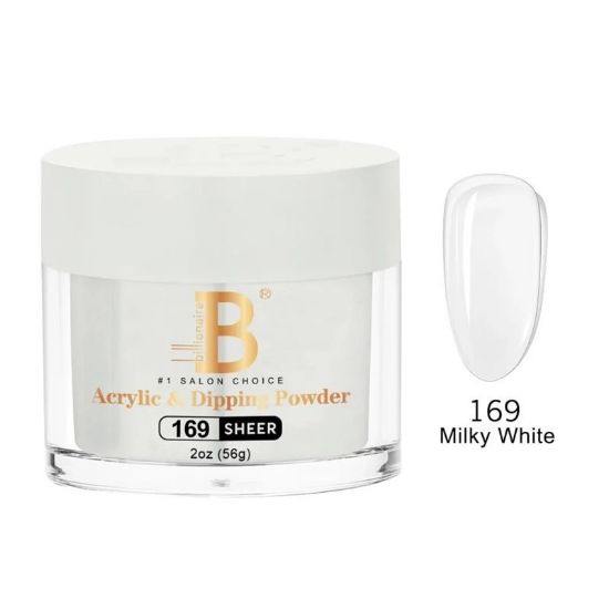 Picture of BILLIONAIRE IMPERIAL COLLECTION ACRYLIC & DIPPING POWDER IC-169 MILKY WHITE