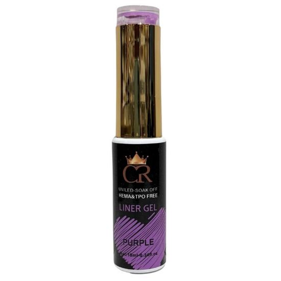 Picture of CROWN LINER GEL NAIL ART 16 PURPLE