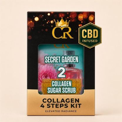 Picture of CROWN CBD COLLAGEN 4 STEPS SECRET GARDEN SINGLE