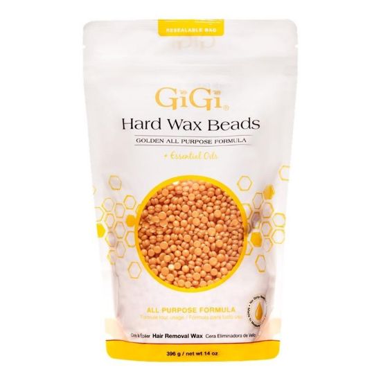 Picture of GIGI HARD WAX BEADS 14OZ - ALL PURPOSE HONEE