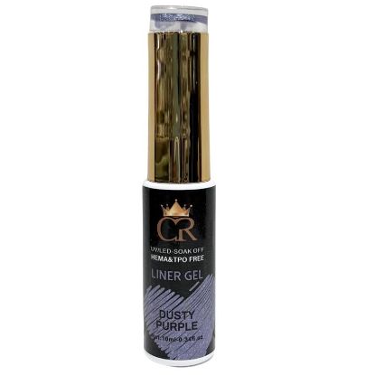 Picture of CROWN LINER GEL NAIL ART 21 DUSTY PURPLE