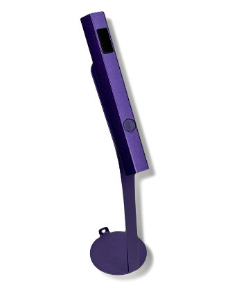 Picture of SOFT GEL SNAP ON METAL LAMP - PURPLE