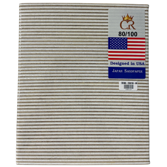 Picture of CROWN GOLD NAIL FILE - REGULAR 80/100 PACK 50PCS VN