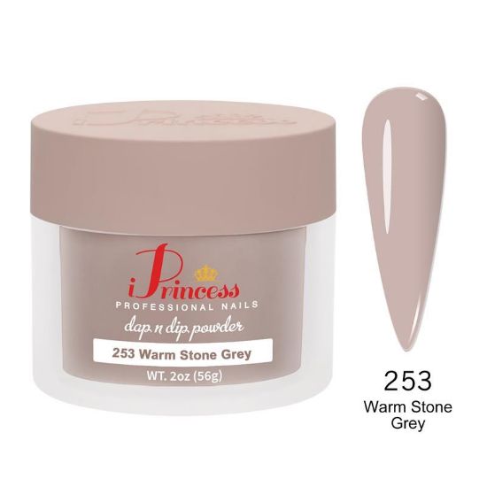 Picture of IPRINCESS DAP N DIP 253 WARM STONE GREY