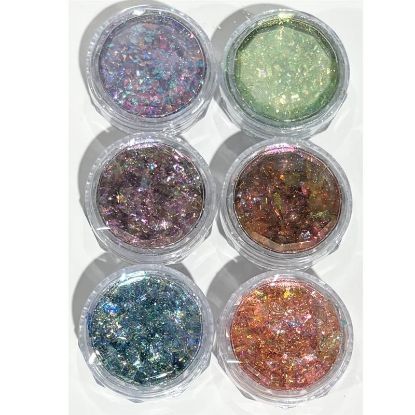 Picture of CROWN FOIL GLITTER 6 PCS - STYLE 2