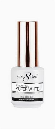 Picture of CRE8TION SOAK OFF GEL SUPER WHITE