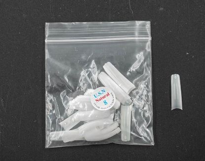 Picture of US NAIL NATURAL TIP SIZE 8