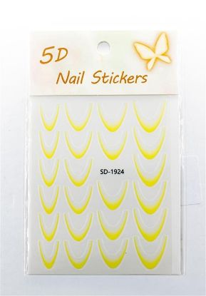 Picture of 5D NAIL ART STICKER FRENCH - SD - 1924