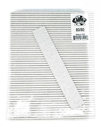 Picture of 168 NAIL SUPPLY  ZEBRA JUMBO FILE 80/80 (50 FILES PER PACK)