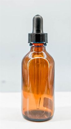 Picture of AMBER BOTTLE WITH DROPPER