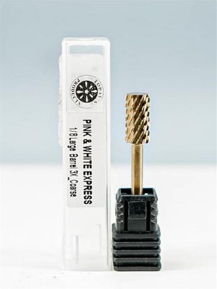 Picture of TODAY'S PRODUCTS PINK & WHITE EXPRESS SMOOTH TOP 1/8 LARGE BARREL 3X-COARSE