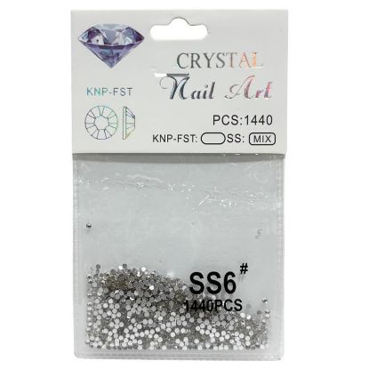 Picture of KING OF DIAMONDS SILVER RHINESTONES SIZE 6