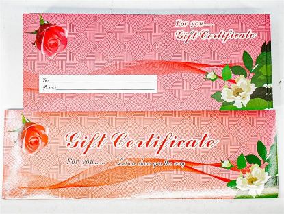 Picture of GIFT CERTIFICATE 50PCS