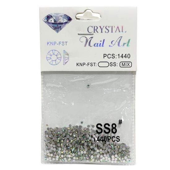 Picture of KING OF DIAMONDS IRIDESCENT RHINESTONES SIZE 8