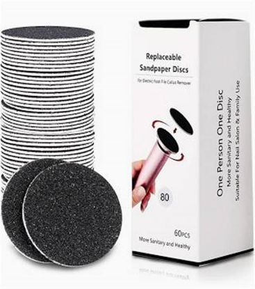 Picture of REPLACEABLE SANDPAPER DISCS 60PCS - 80