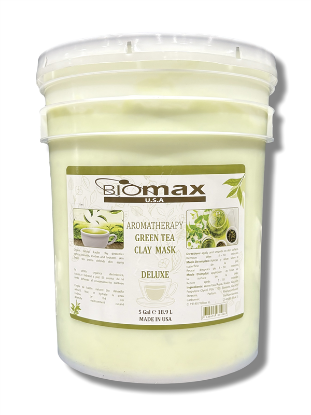 Picture of BIOMAX AROMATHERAPY PURIFYING CLAY MASK GREEN TEA 5 GALLON BUCKET