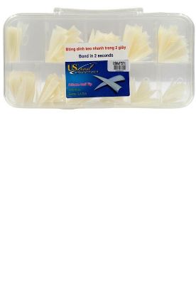 Picture of US NAIL NATURAL STILETTO TIP BOX