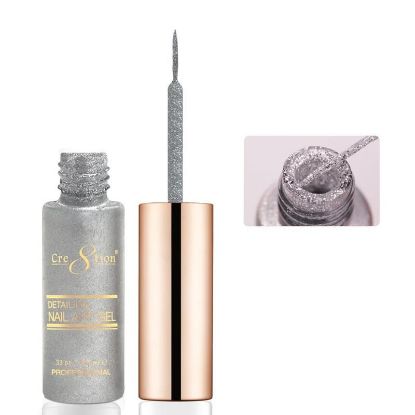 Picture of CREATION NAIL ART POLISH SILVER GLITTER