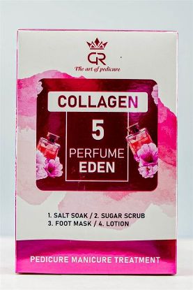 Picture of CROWN COLLAGEN PEDICURE 4 STEP SINGLE- PERFUME EDEN
