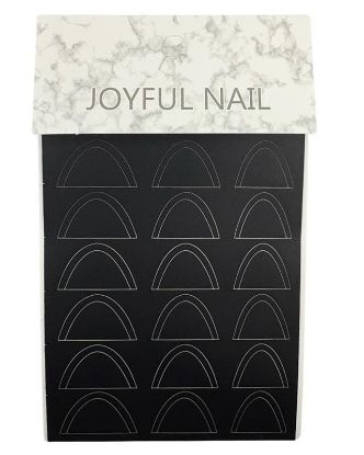 Picture of JOYFUL NAIL STICKER STENCIL 09