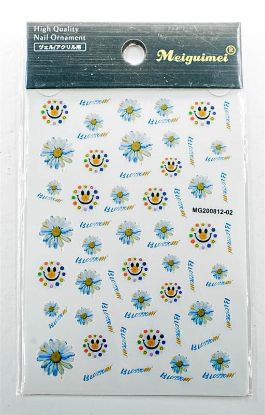 Picture of MEIGUIMEI WHITE SMILEY STICKER