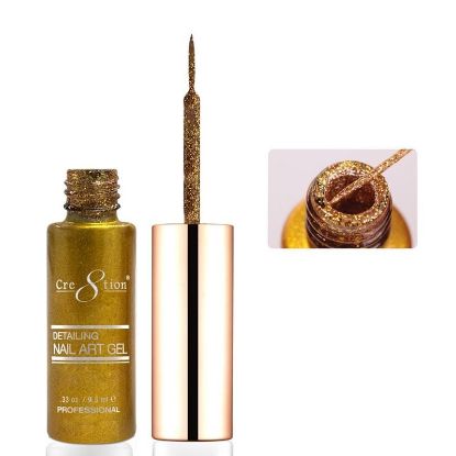 Picture of CRE8TION NAIL ART 26 GOLD GLITTER