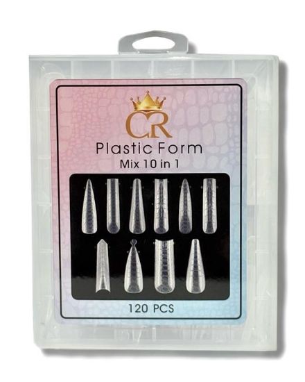 Picture of CROWN PLASTIC NAIL FORMS MIX