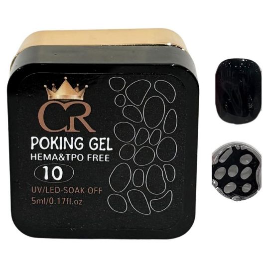 Picture of CROWN POKING GEL 10 BLACK