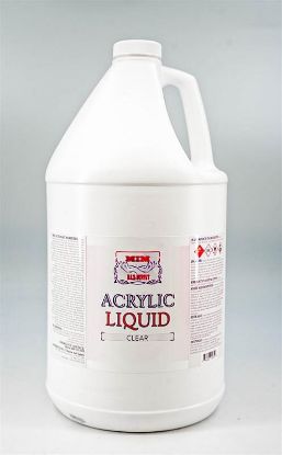 Picture of MIM NAIL SUPPLY ACRYLIC LIQUID MONOMER CLEAR 1 GALLON