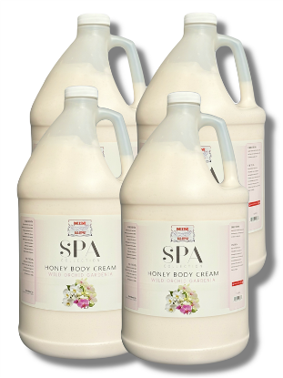Picture of MIM WILD ORCHID GARDENIA BODY CREAM CASE OF 4 - 1 GALLONS