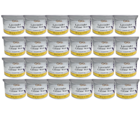 Picture of GIGI LAVENDER CREAM WAX CASE 24 PCS