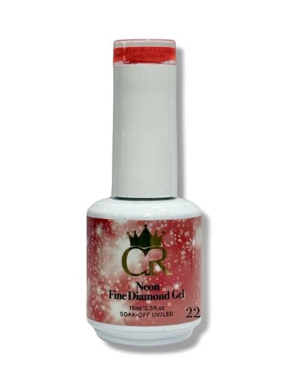 Picture of CROWN NEON FINE DIAMOND GEL 22