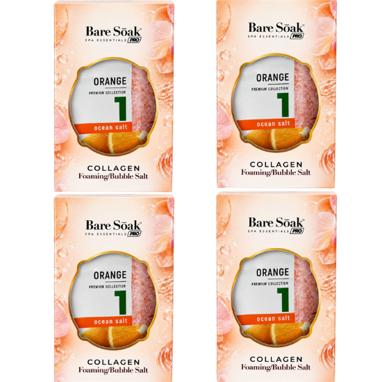 Picture of BARE SOAK COLLAGEN FOAMING 4 STEPS ORANGE CASE - 50 PCS