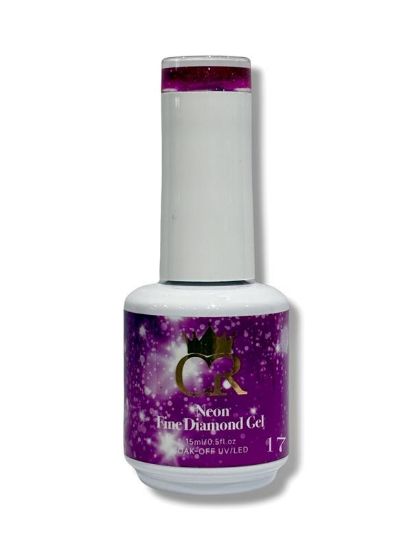 Picture of CROWN NEON FINE DIAMOND GEL 17