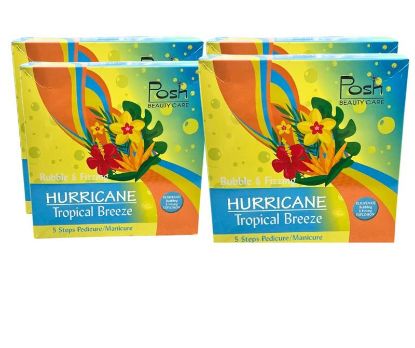 Picture of POSH HURRICANE BUBBLE&FIZZING 5 STEPS TROPICAL BREEZE 36PCS